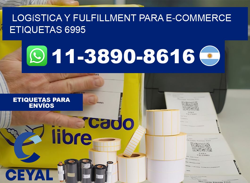 Logística y fulfillment para e-commerce  etiquetas 6995