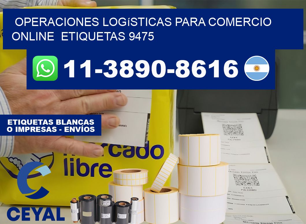 Operaciones logísticas para comercio online  etiquetas 9475