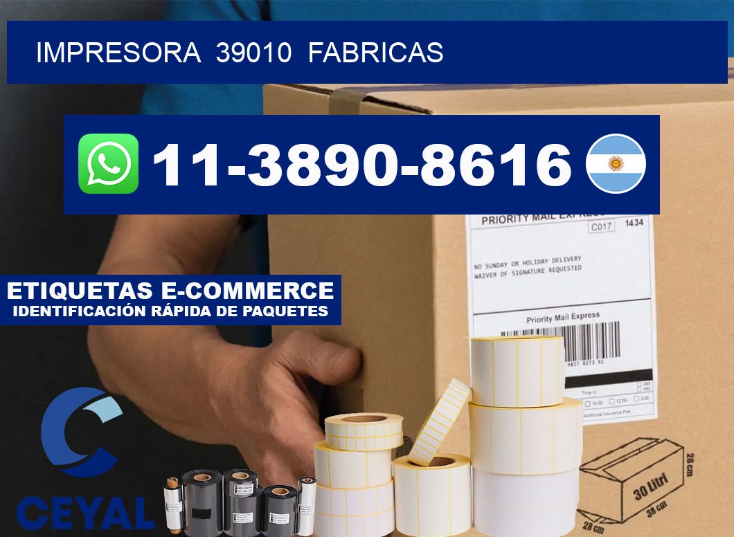 impresora  39010  fabricas