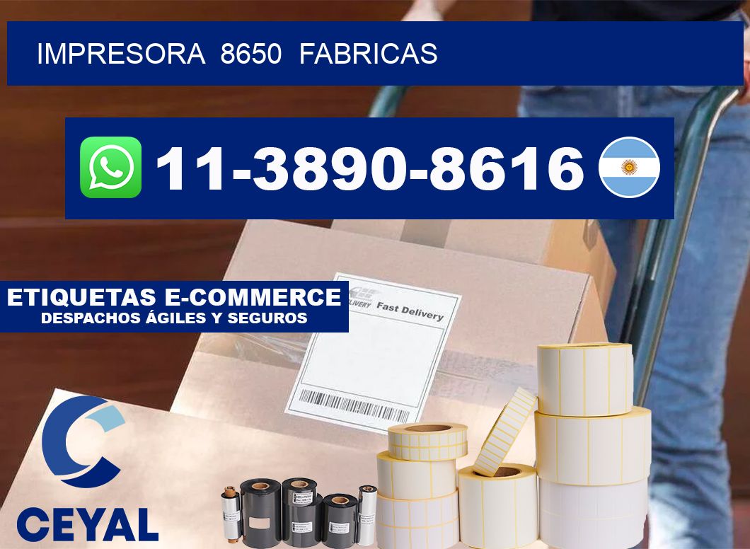 impresora  8650  fabricas