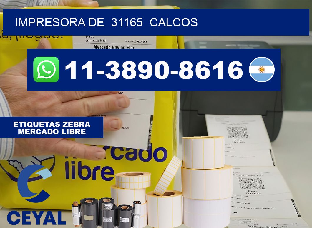impresora de  31165  calcos