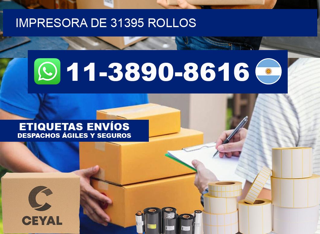 impresora de 31395 rollos