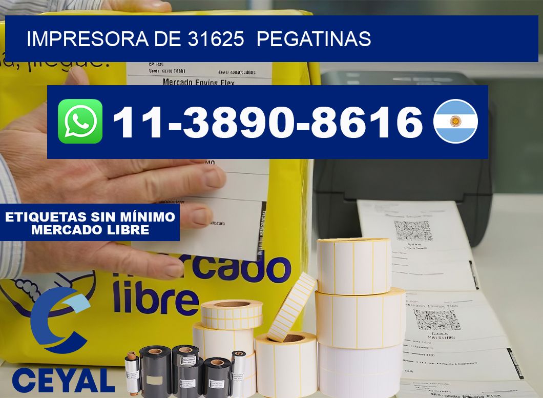 impresora de 31625  pegatinas