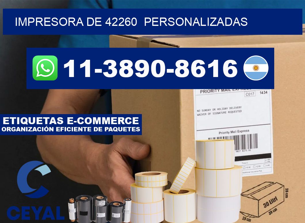 impresora de 42260  personalizadas