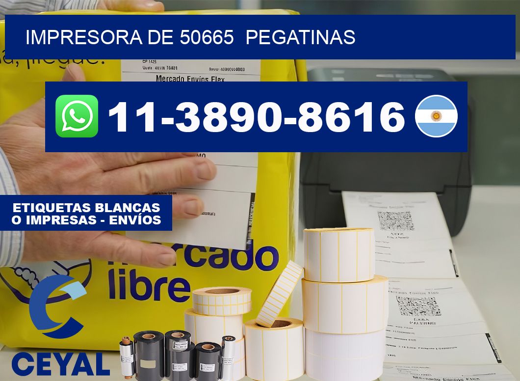 impresora de 50665  pegatinas