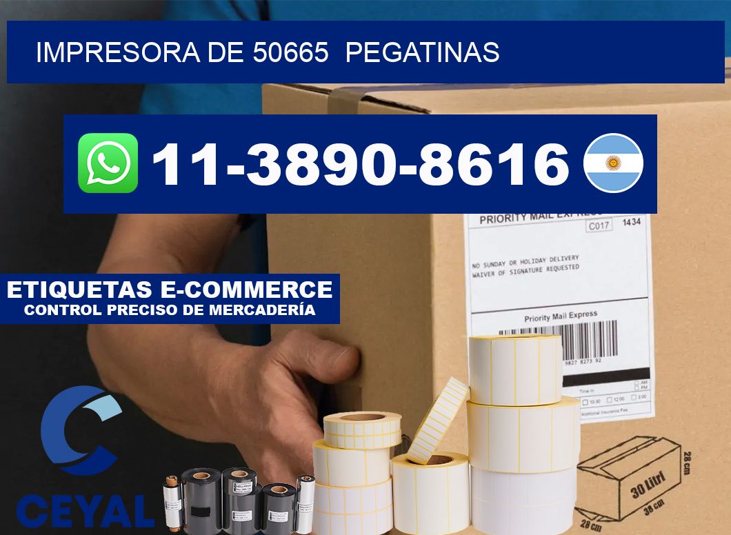impresora de 50665  pegatinas