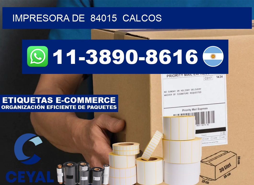 impresora de  84015  calcos