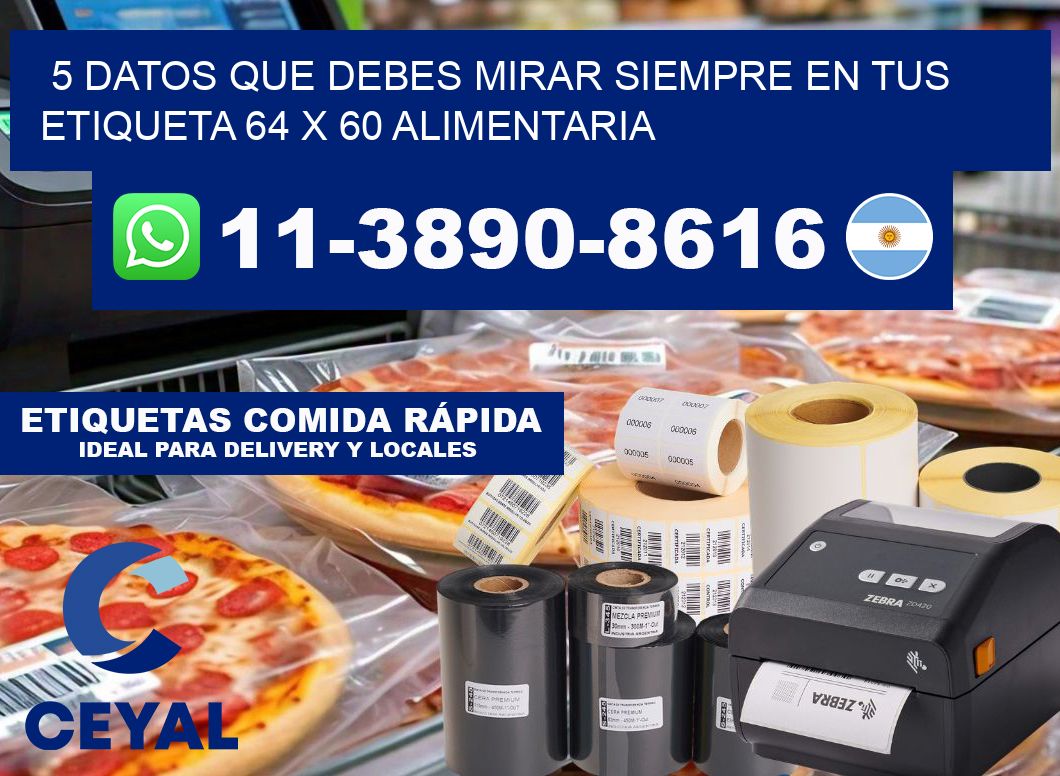 5 datos que debes mirar siempre en tus etiqueta 64 x 60 alimentaria
