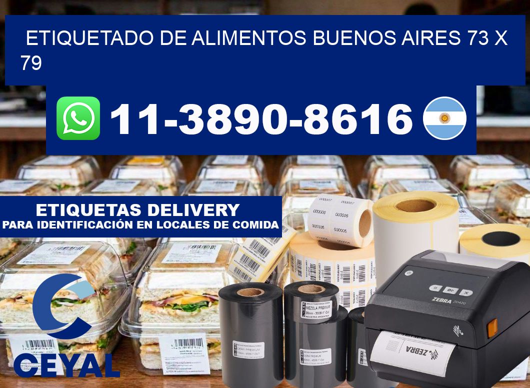 Etiquetado de alimentos buenos aires 73 x 79