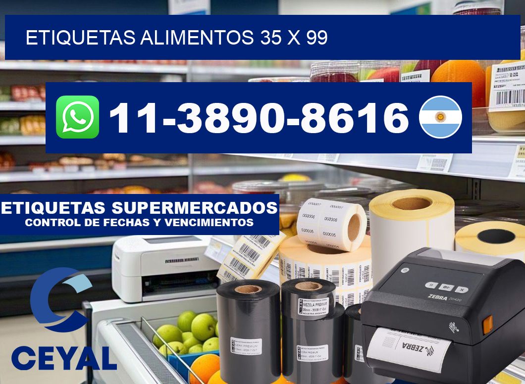etiquetas alimentos 35 x 99