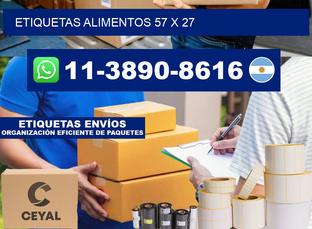 etiquetas alimentos 57 x 27