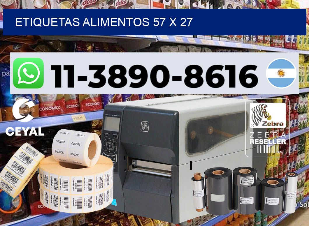 etiquetas alimentos 57 x 27