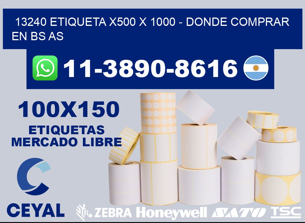 13240 etiqueta x500 x 1000 - Donde Comprar en bs as