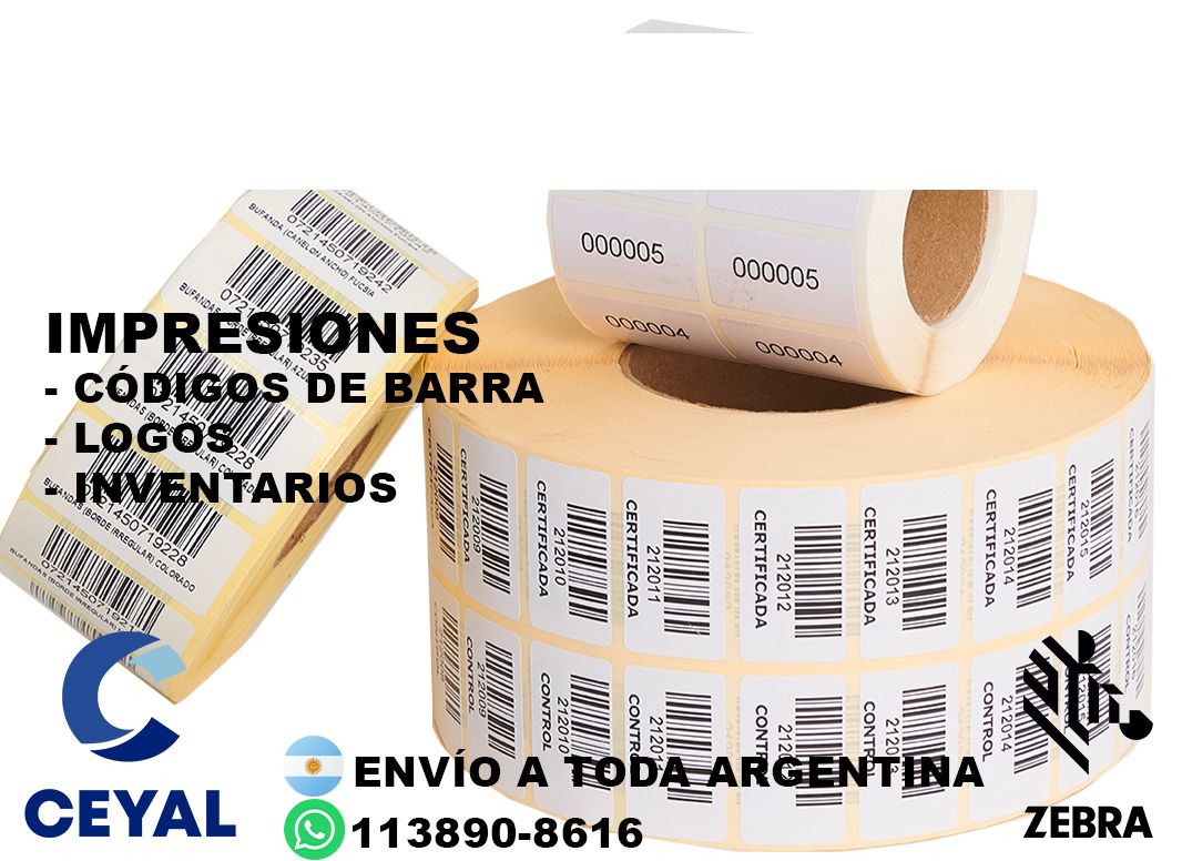Comprar códigos de barras 41 x 23  donde están soluciones etiquetado!
