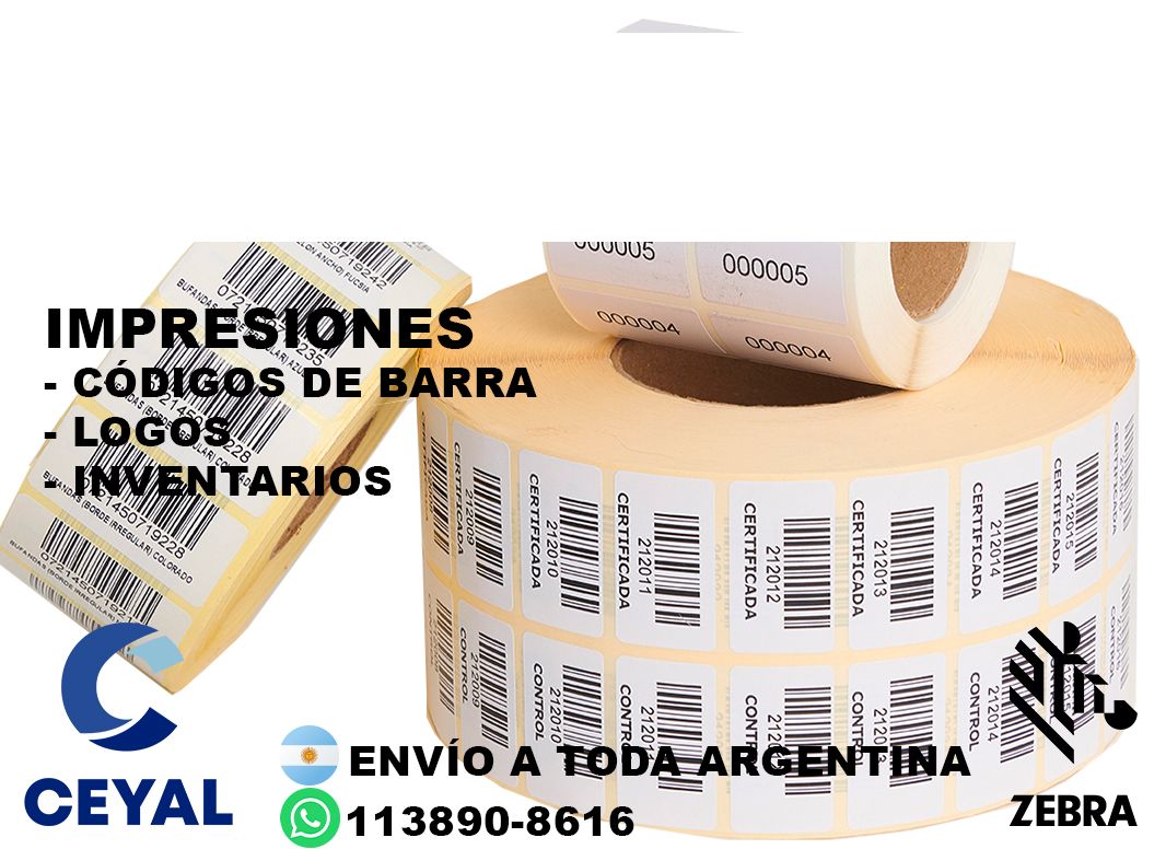 Donde Comprar etiquetas alimentos 53 x 34 en TODO EL PAIS? Buenos Aires - Stock permanente