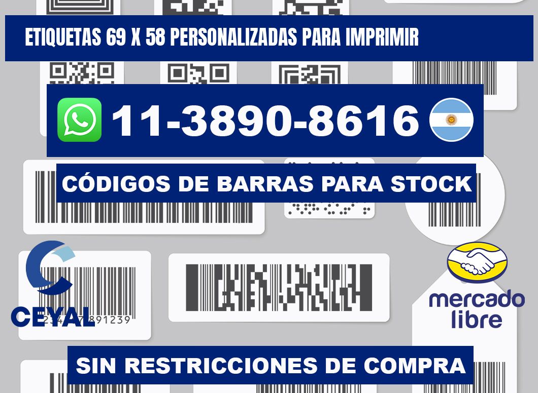 etiquetas 69 x 58 personalizadas para imprimir
