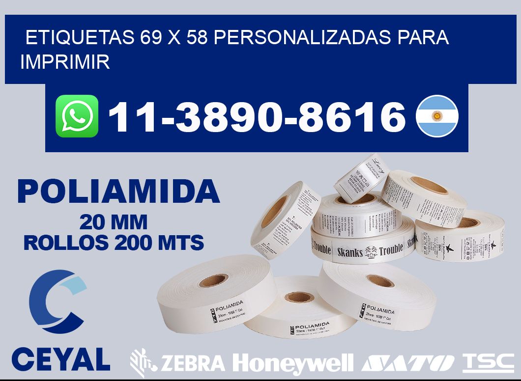 etiquetas 69 x 58 personalizadas para imprimir