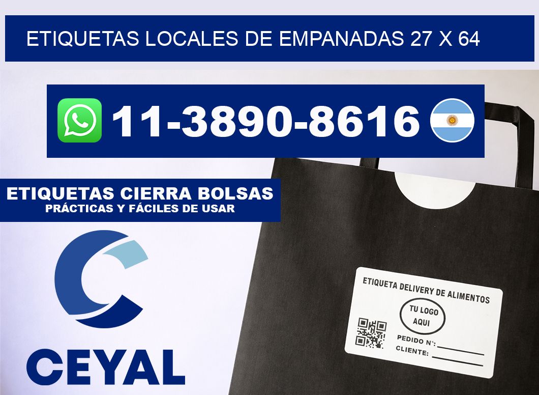 etiquetas locales de empanadas 27 x 64