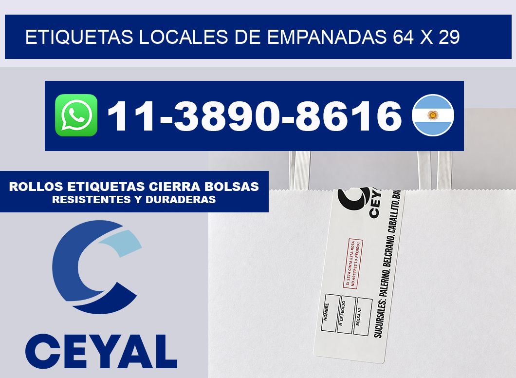 etiquetas locales de empanadas 64 x 29
