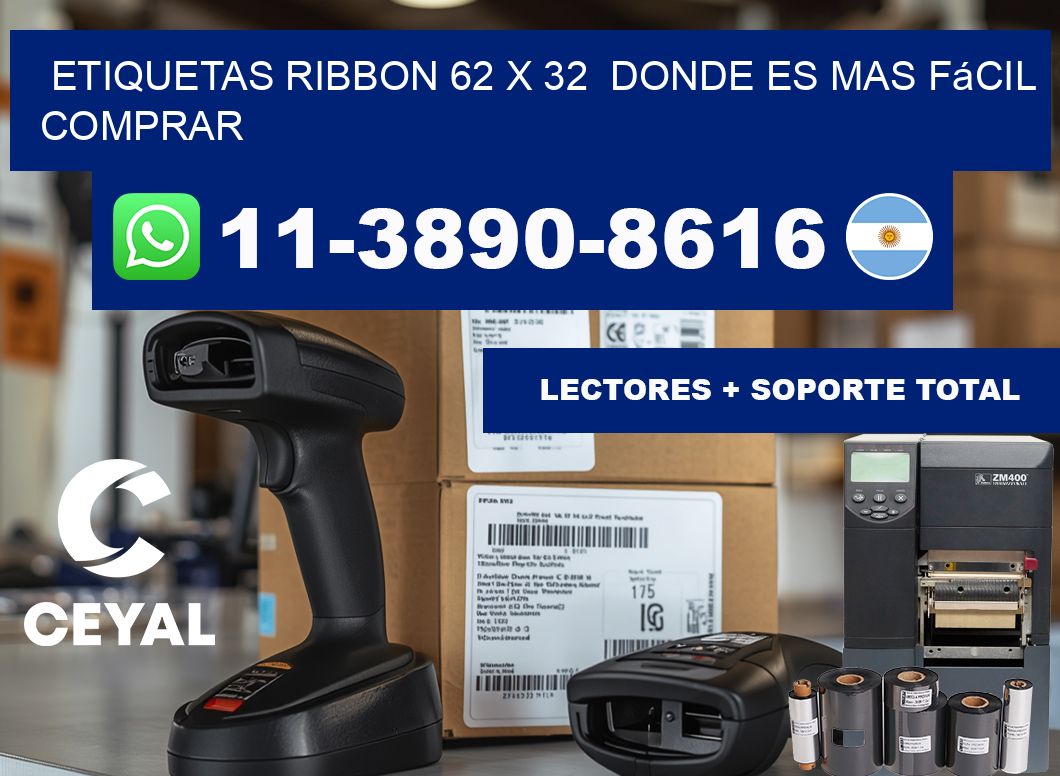 etiquetas ribbon 62 x 32 Donde es mas fácil comprar