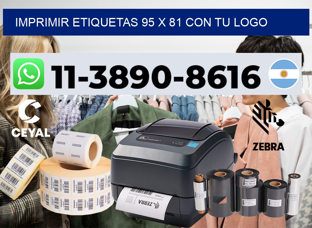 imprimir etiquetas 95 x 81 con tu logo