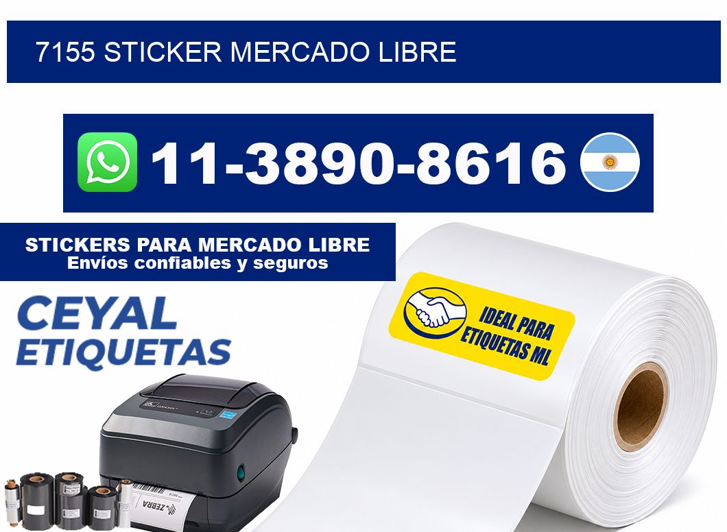 7155 sticker mercado libre