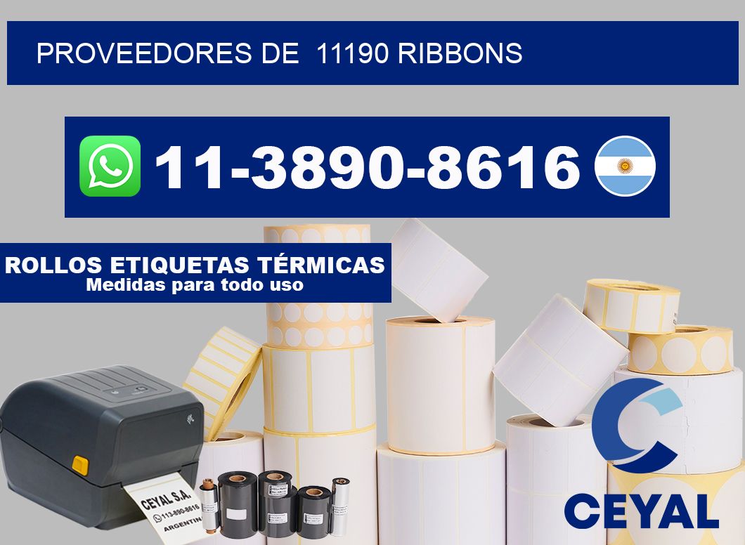 Proveedores de  11190 ribbons