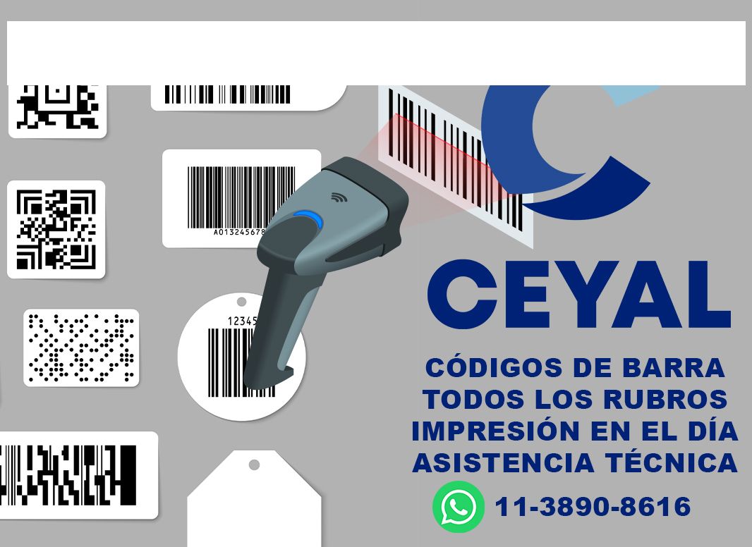 códigos de barra 76 x 87
