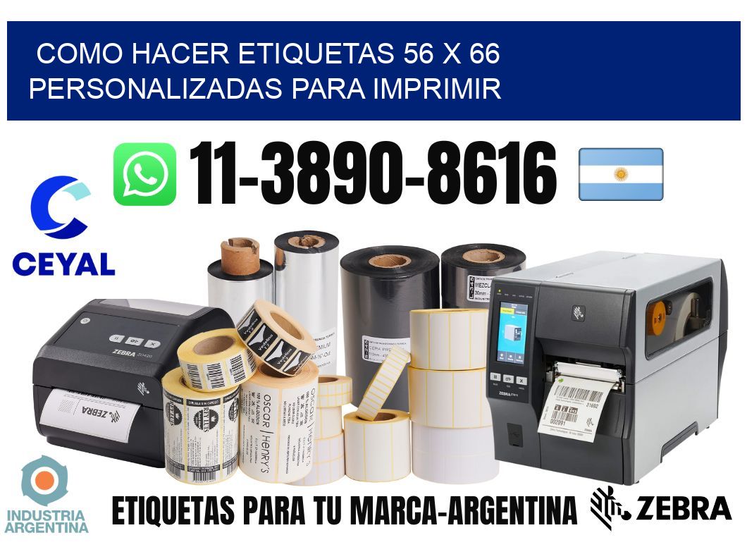 como hacer etiquetas 56 x 66 personalizadas para imprimir