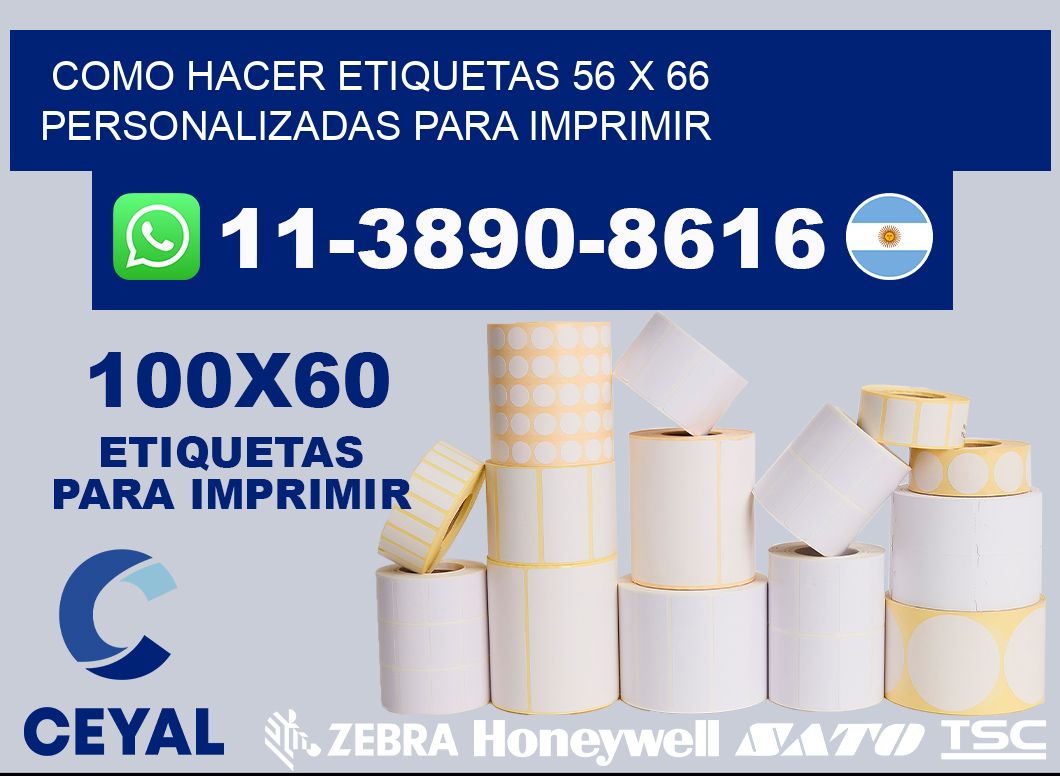 como hacer etiquetas 56 x 66 personalizadas para imprimir