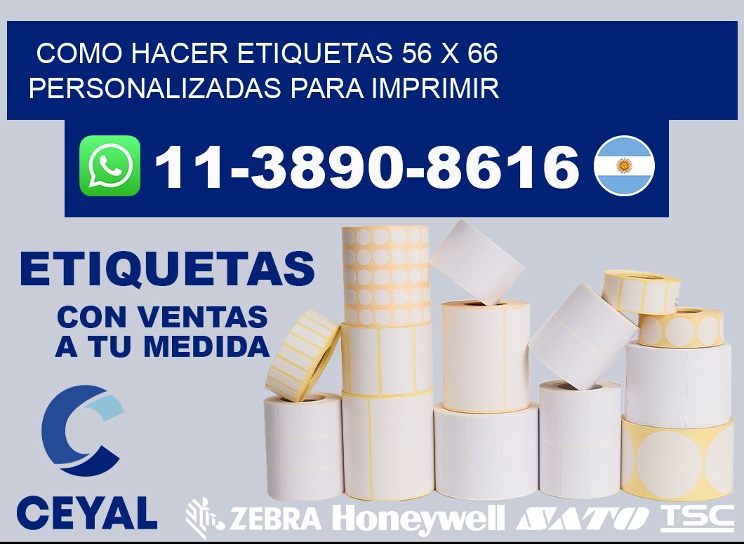 como hacer etiquetas 56 x 66 personalizadas para imprimir