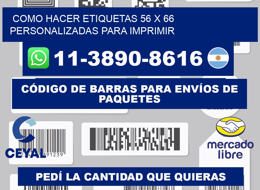 como hacer etiquetas 56 x 66 personalizadas para imprimir