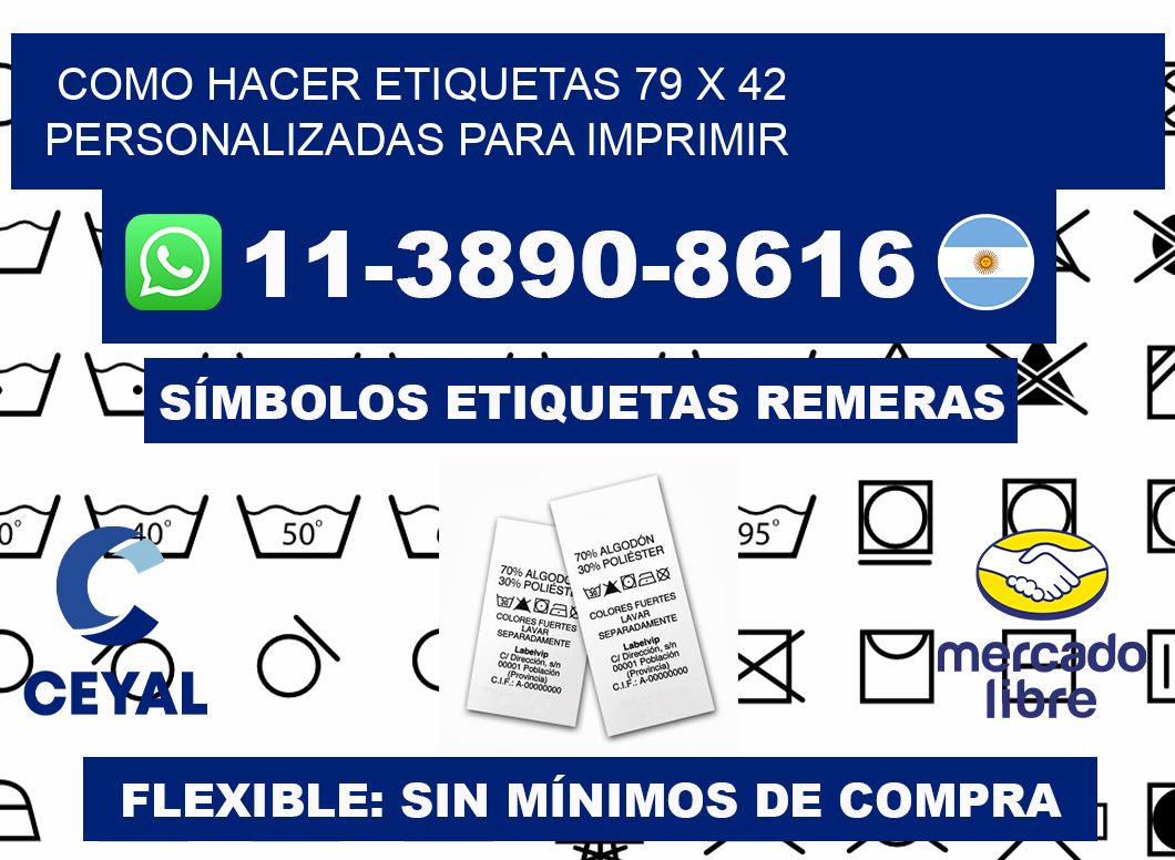 como hacer etiquetas 79 x 42 personalizadas para imprimir