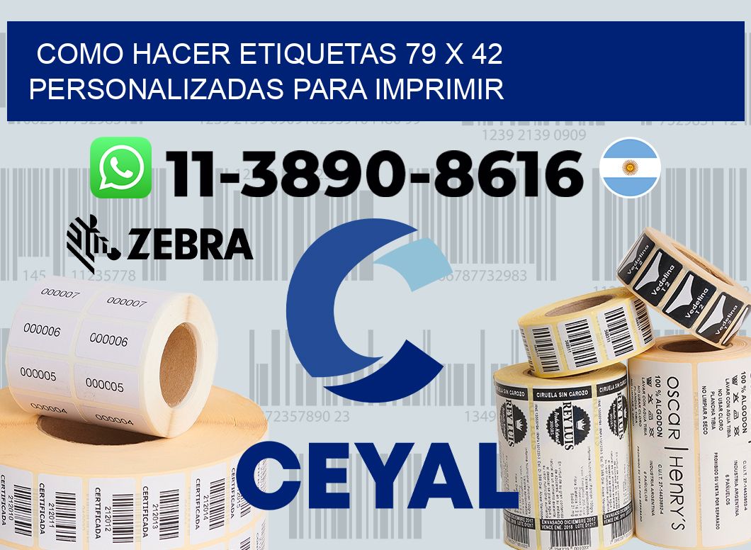 como hacer etiquetas 79 x 42 personalizadas para imprimir