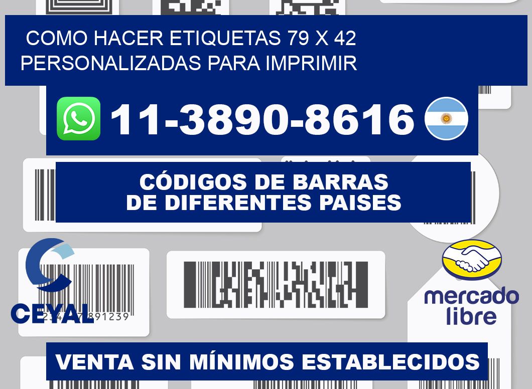 como hacer etiquetas 79 x 42 personalizadas para imprimir