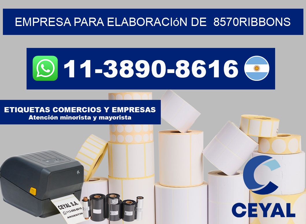 empresa para elaboración de  8570ribbons