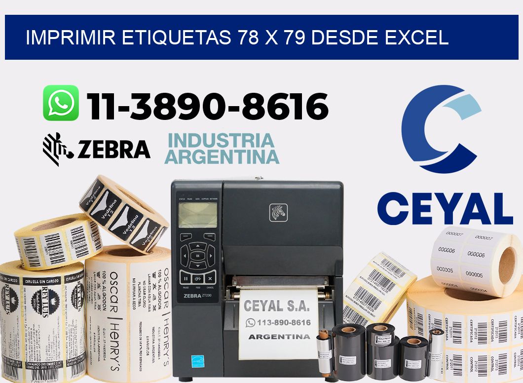 imprimir etiquetas 78 x 79 desde excel