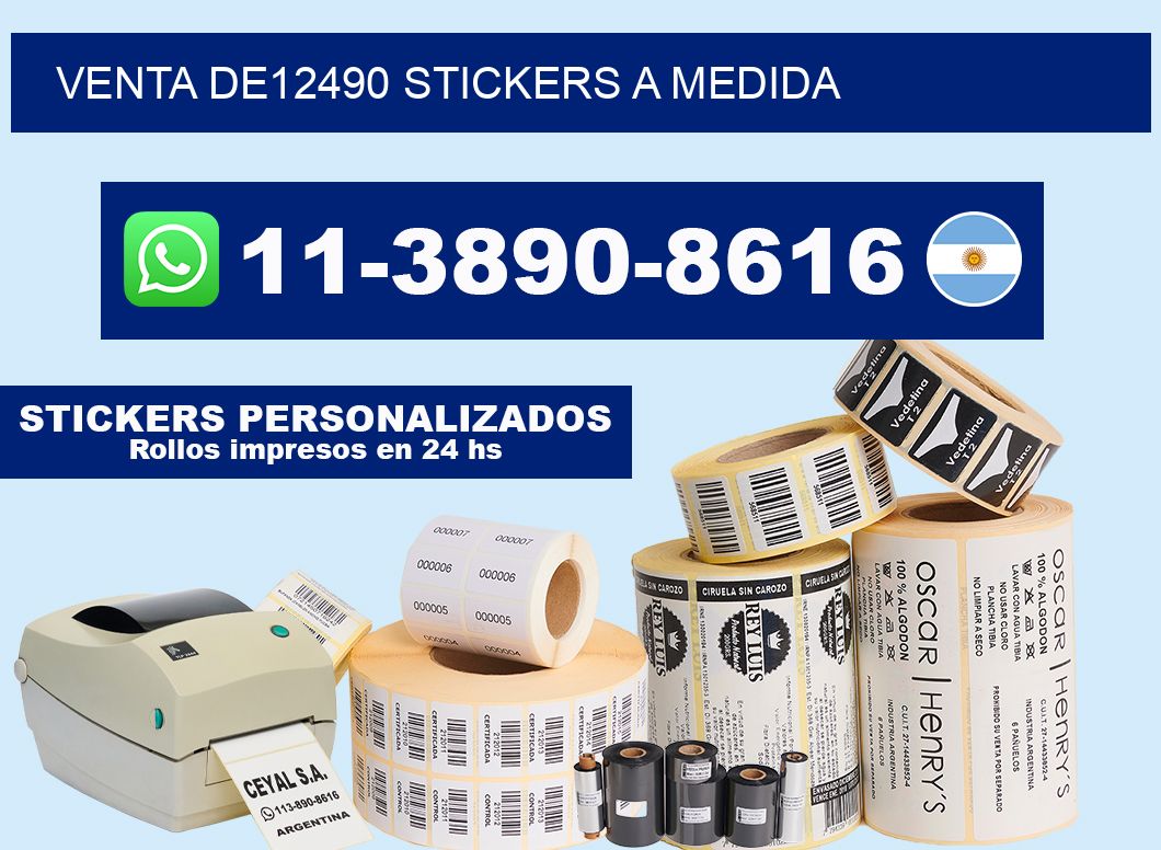 venta de12490 stickers a medida