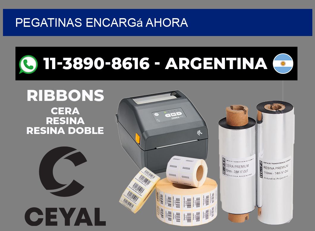 PEGATINAS Encargá ahora