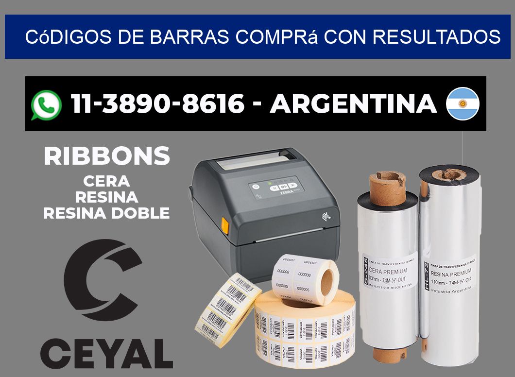 códigos de barras Comprá con resultados
