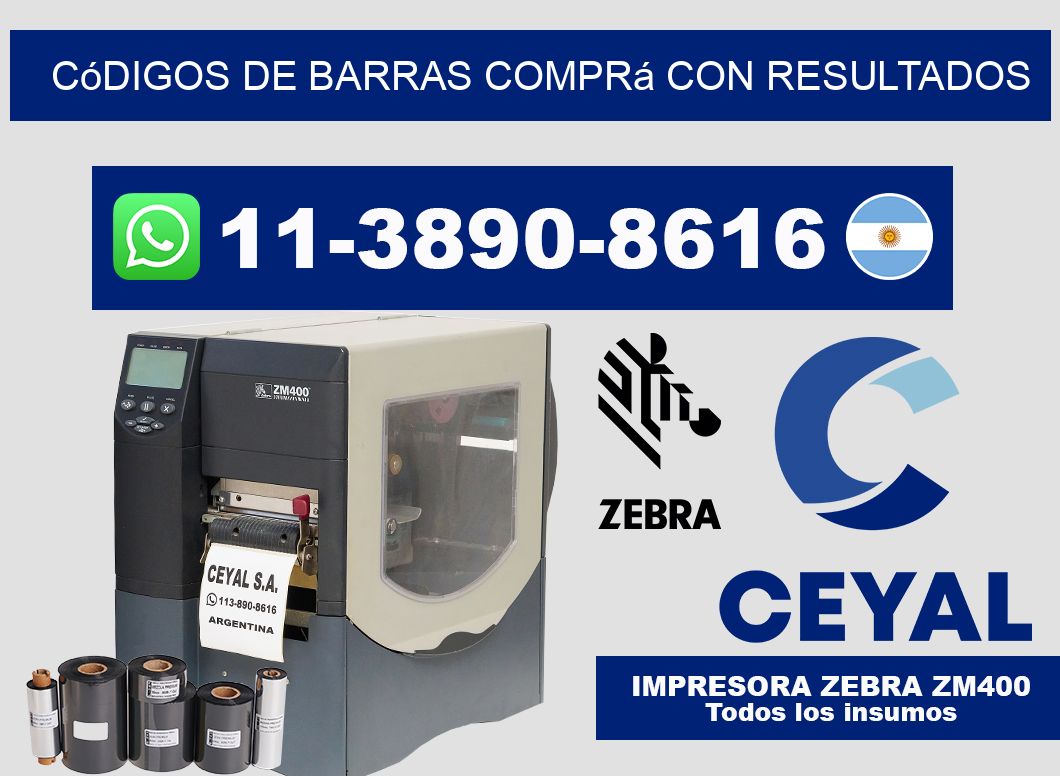 códigos de barras Comprá con resultados