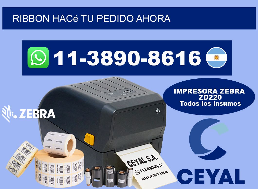 ribbon Hacé tu pedido ahora
