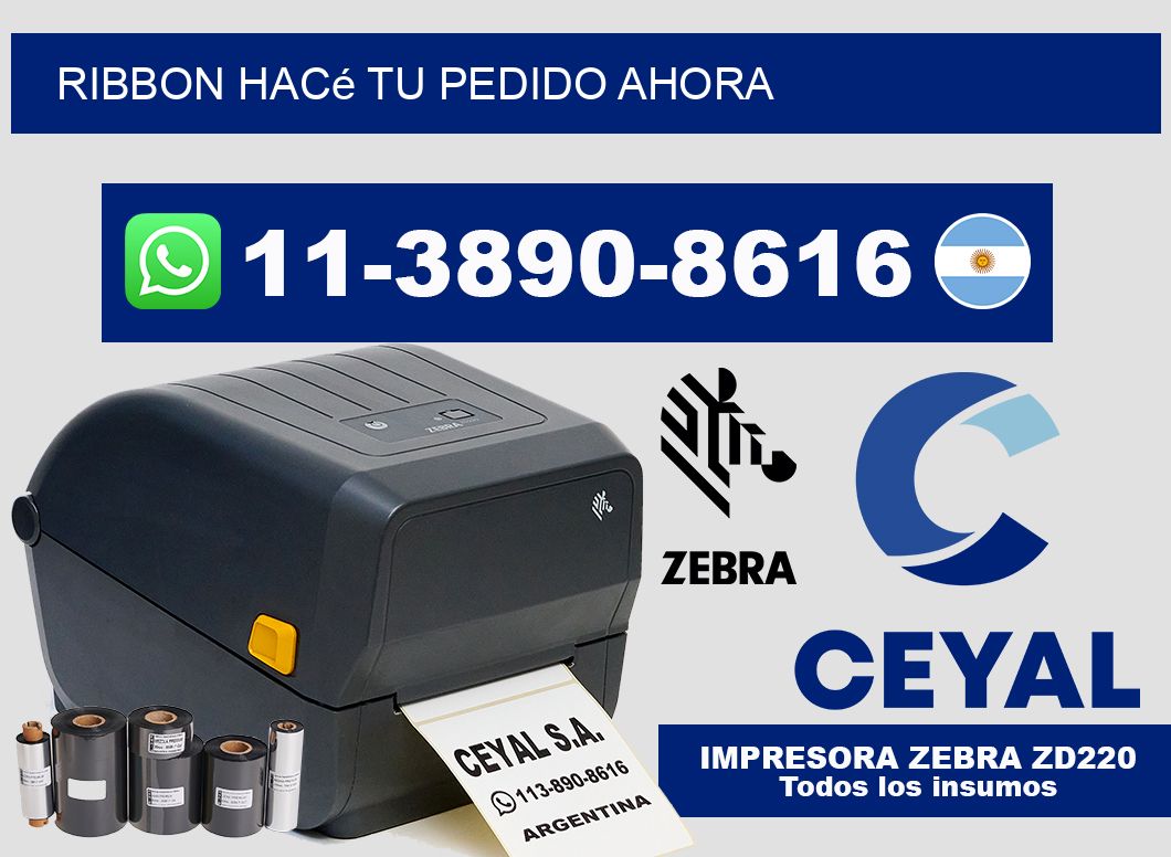 ribbon Hacé tu pedido ahora