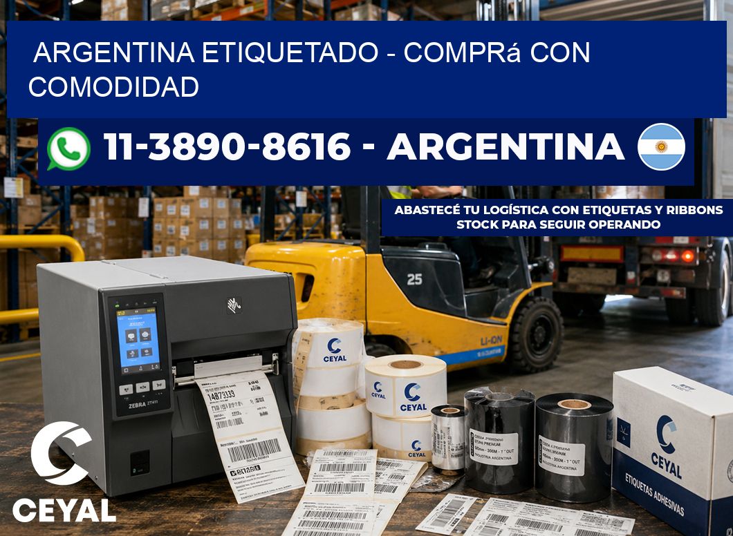 ARGENTINA ETIQUETADO - Comprá con comodidad