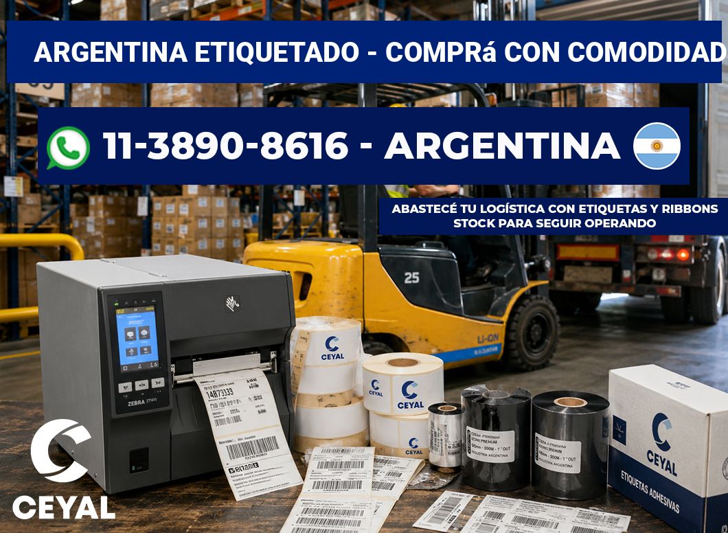 ARGENTINA ETIQUETADO – Comprá con comodidad