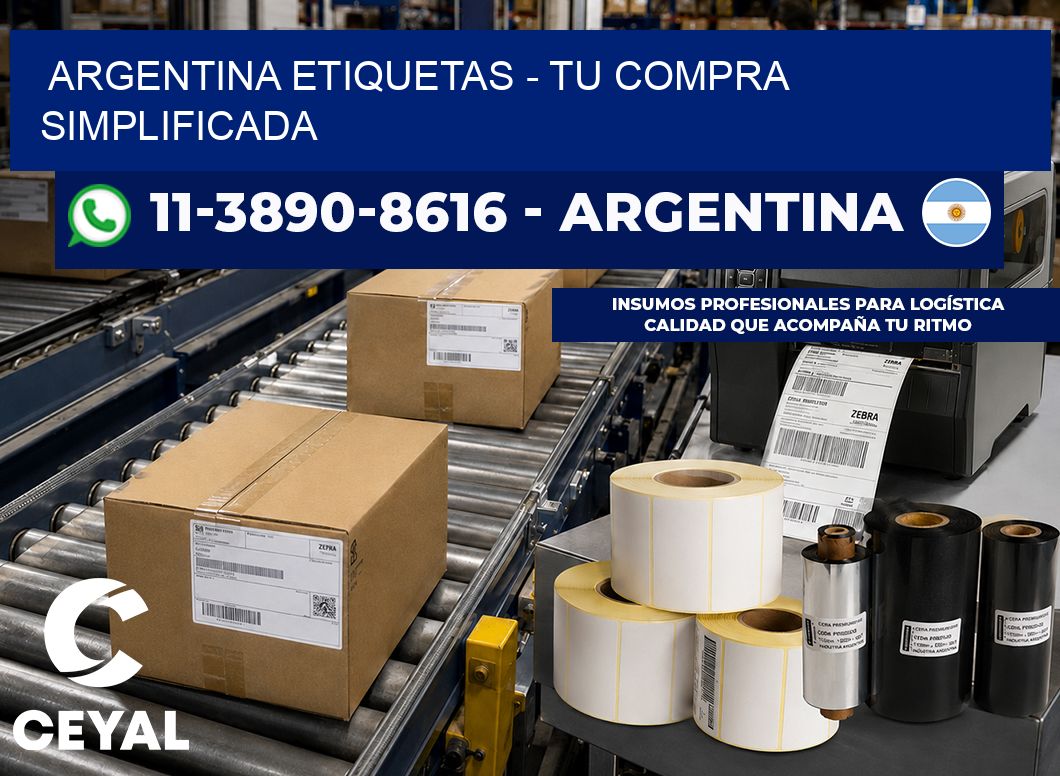 ARGENTINA ETIQUETAS - Tu compra simplificada