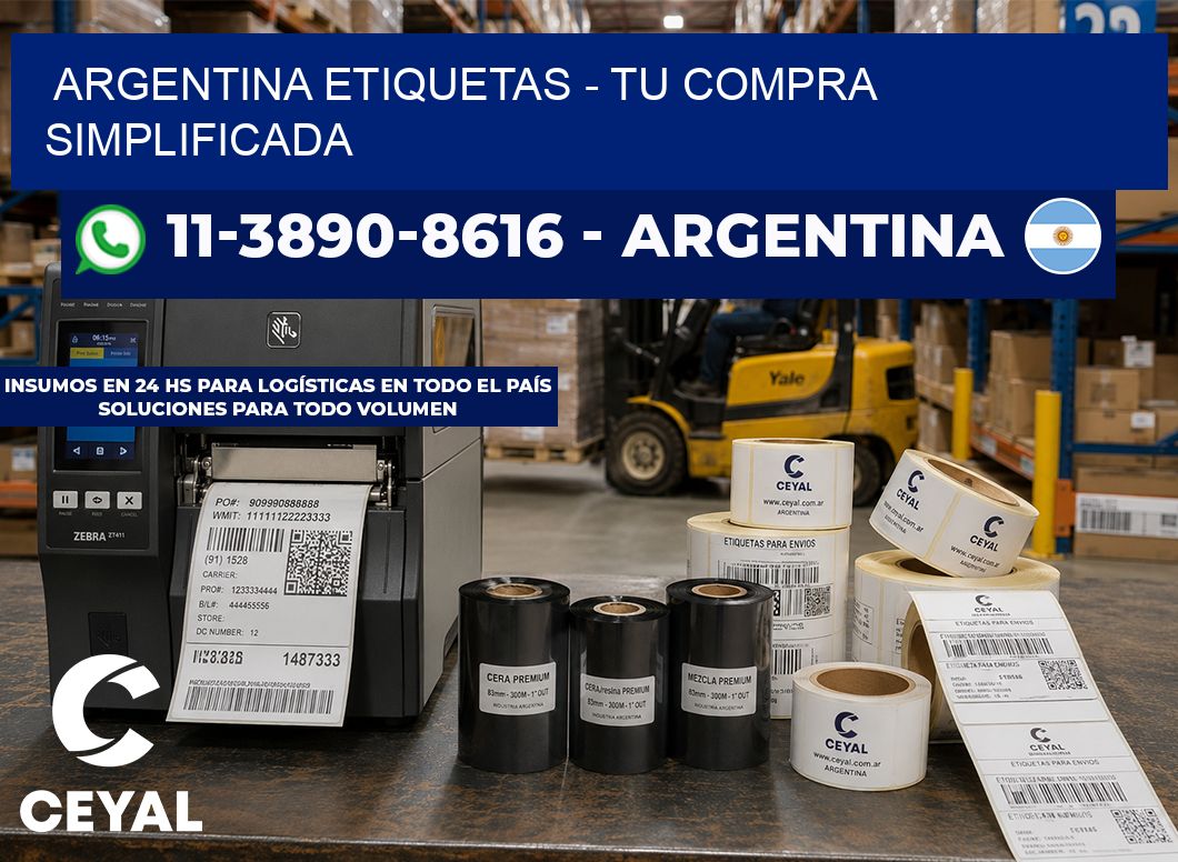 ARGENTINA ETIQUETAS - Tu compra simplificada