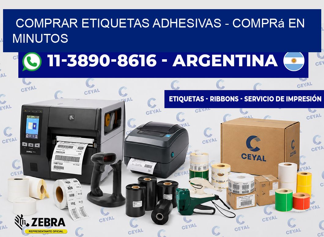 COMPRAR ETIQUETAS ADHESIVAS - Comprá en minutos