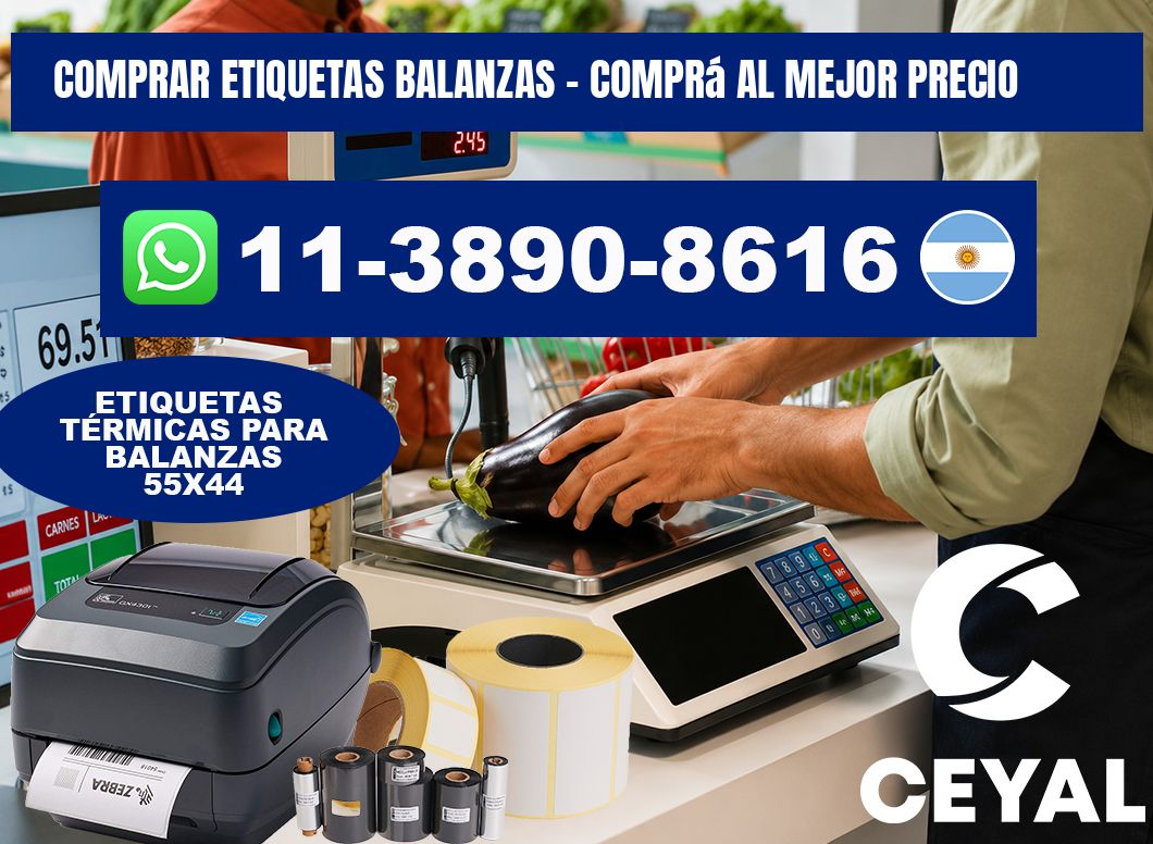 COMPRAR ETIQUETAS BALANZAS - Comprá al mejor precio