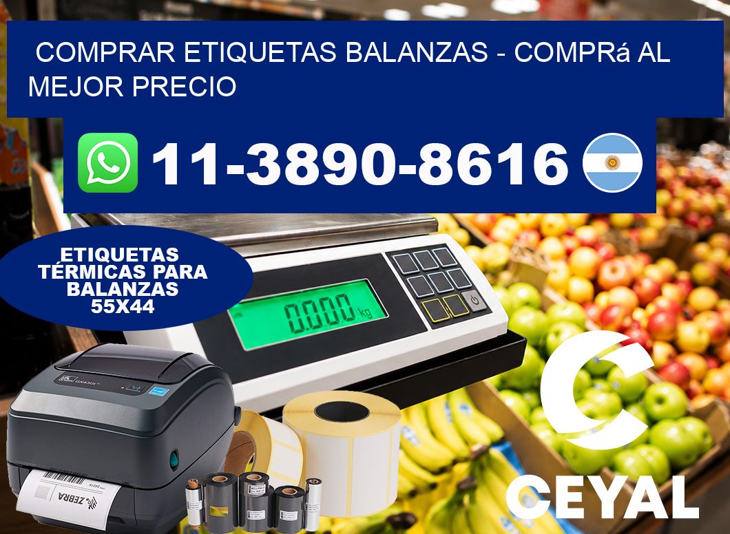 COMPRAR ETIQUETAS BALANZAS – Comprá al mejor precio